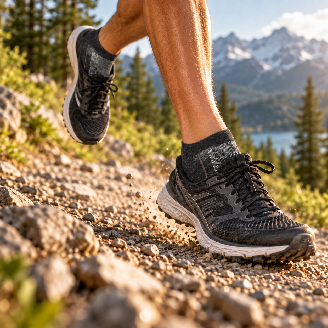 Merino Laufsocken: blasenfrei laufen auf Straße und Trail