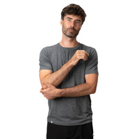 100% Merino T-Shirt Men's - ultrafine - Light Gray / S