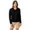 Damen Merino Sport Hoodie mit Zip 230g/m2 in hochwertiger Merinowolle, Detailansicht 5