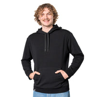 Men's Merino Hoodie 280 g/m² - Black / S