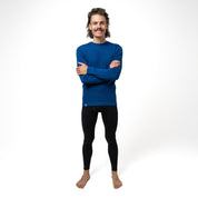 Alpin Loacker Merino Unterwäsche Set Herren 230g/m2 aus Merinowolle, Langarmshirt und Hose