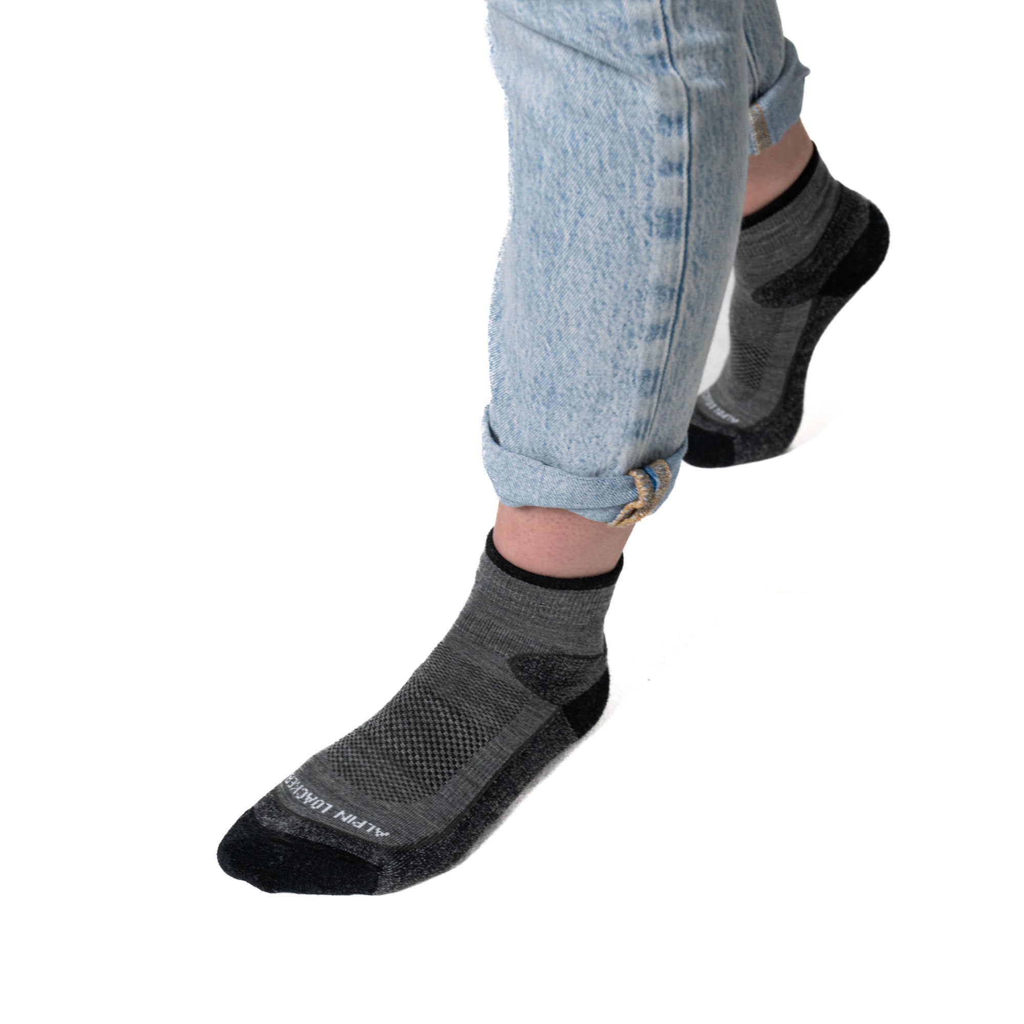 Leichte Alpin Loacker Merino Wandersocken für Herren und Damen aus atmungsaktiver Merinowolle