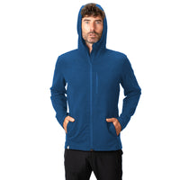 Merino Hoodie Herren - 270 g/m2 - S / Blau