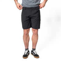 Pantaloncini da escursionismo in Merino da uomo - S / 48 / Nero