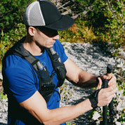 Alpin Loacker Carbon Trailrunning Stöcke faltbar ultraleicht mit Stabilität für Wanderer