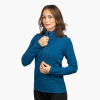 Merino Jacke Damen 270 g/m2 - S / Blau