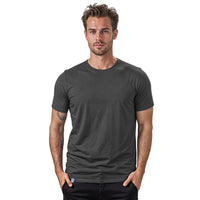 Merino Coolmax T-Shirt Herren 150 g/m2 - Grau / S