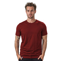 Merino Coolmax T-Shirt Men's 150 g/m2 - Red / S
