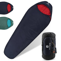 SYN PRO - Synthetik Sommer Schlafsack - Blau / Links