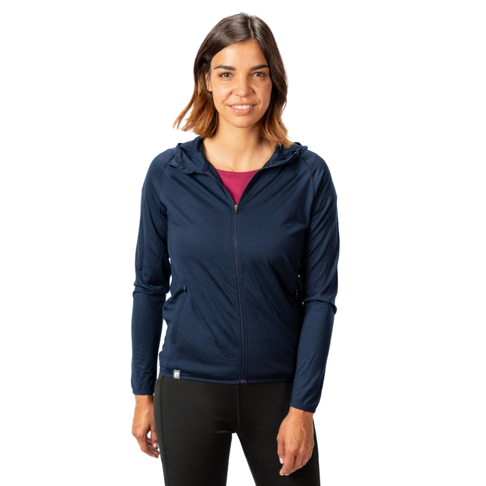Alpin Loacker Merino Jacke Damen 100% Merinowolle ultrafein 160g Outdoor