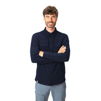 Merino Shirt Men 210g/m2 - S / Navy
