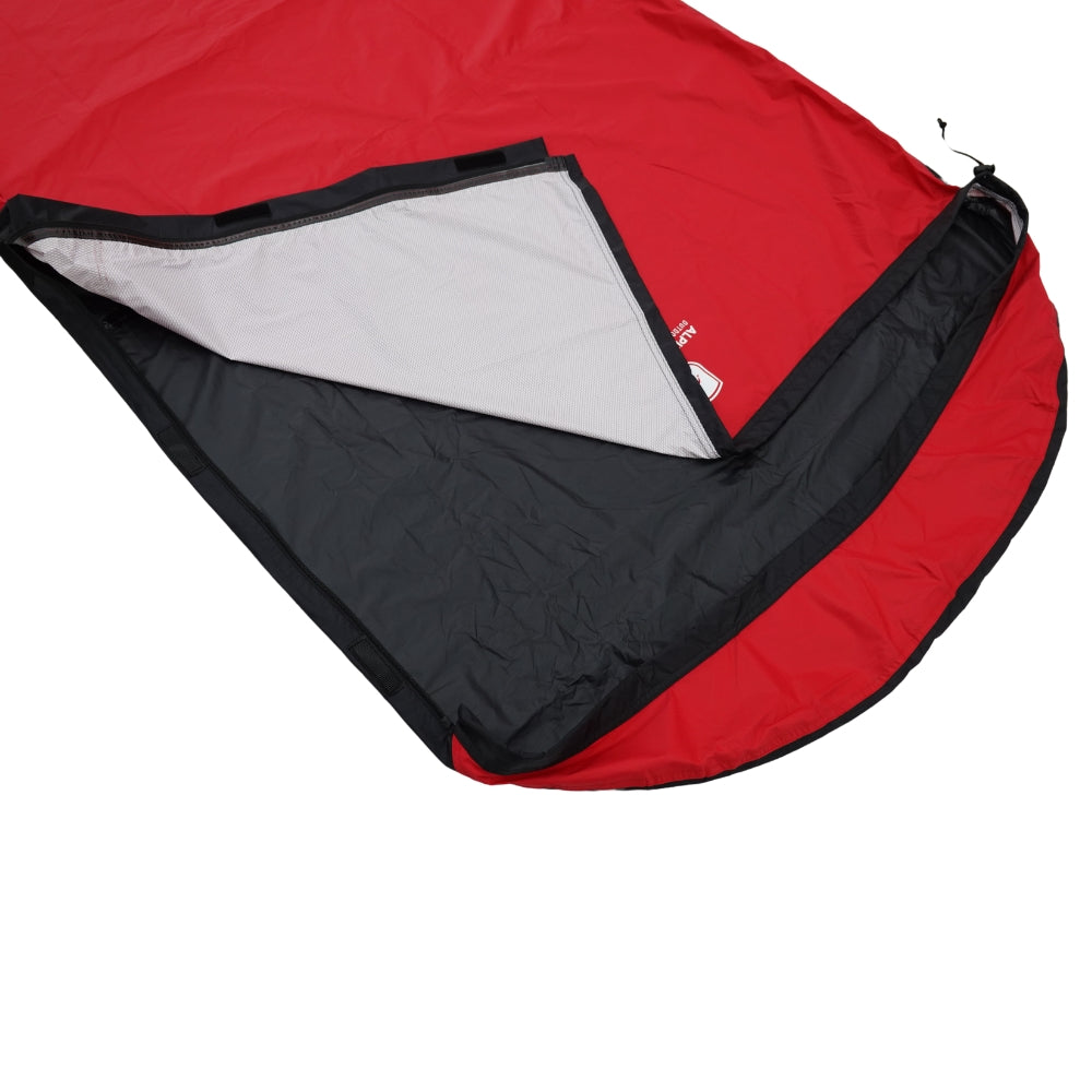 Bivi PRO Membrane Biwaksack mit Membran von Alpin Loacker für zuverlässigen Wetterschutz beim Outdoor-Abenteuer