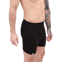 Boxer in lana Merino uomo 150 g/m² - S / Nero