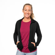Veste 100% laine Mérino femme 160 g/m² - ultra-fine