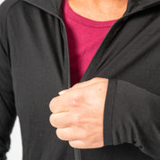 Veste 100% laine Mérino femme 160 g/m² - ultra-fine