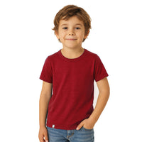 Kids Merino T-Shirt 150g/m2 - Red / 98/104