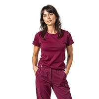 100% Merino T-Shirt Damen 180g/m2 - S / Berry
