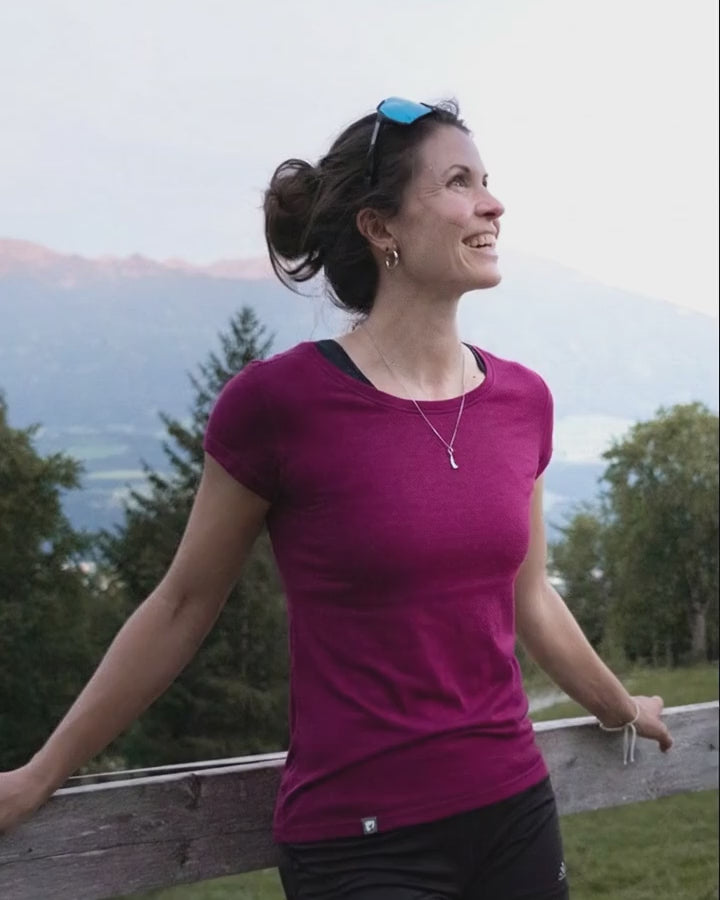 Merino Coolmax T-Shirt Damen 150 g/m2