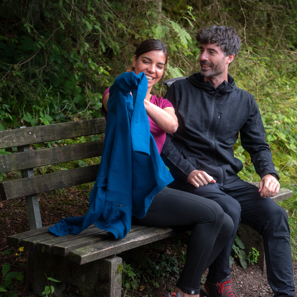 Merino Hoodie Donna - 270g/m2