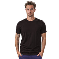 T-shirt Merino Homme 150 g/m2 - Noir / S