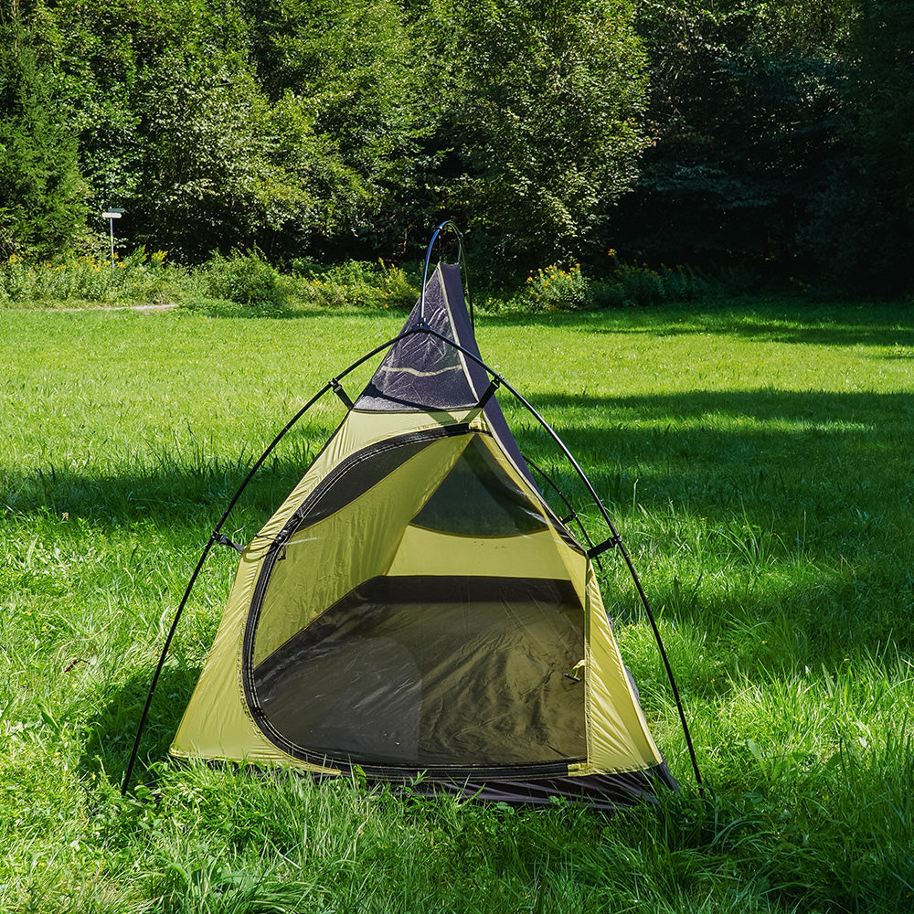 Alpin Loacker Cloud Up Pro 1 20D Einmann Zelt ultraleicht für Trekking und Camping