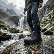 Allway Wanderschuh wasserdicht von der Seite, leichter Outdoor-Schuh für Damen und Herren