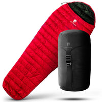 Lightweight Summer Down Sleeping Bag - Red