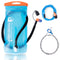 Trinkblase für Sommer + Winter: Komplettes Set mit 2.0 L Reservoir, Trinkschlauch, Ersatzschlauch und Reinigungsset. Ideal für Outdoor-Aktivitäten, ultraleicht und robust.