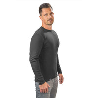 Men's 100% Merino Long Sleeve Shirt 230 g/m2 - S / Grey